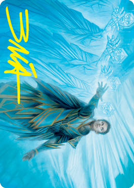 Echoing Equation Art Card (Gold-Stamped Signature) [Strixhaven: School of Mages Art Series] | Gamers Paradise