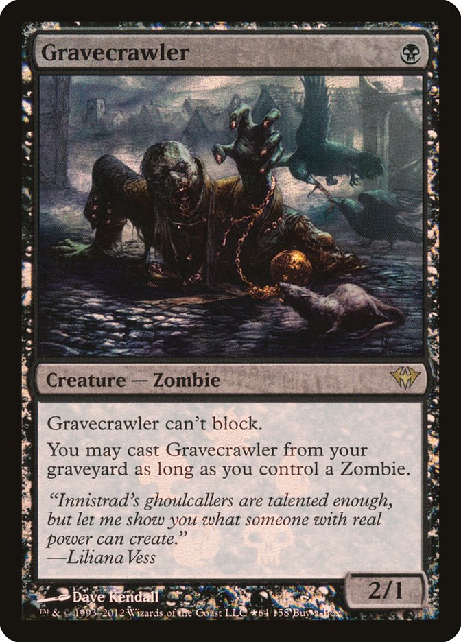 Gravecrawler (Buy-A-Box) [Dark Ascension Promos] | Gamers Paradise