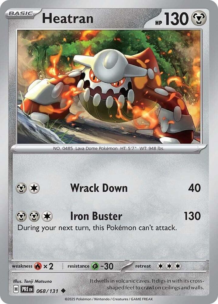 Heatran (068/131) [Scarlet & Violet: Prismatic Evolutions] | Gamers Paradise