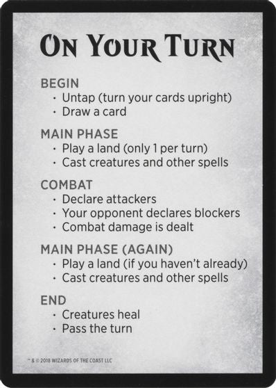 Rules Card [War of the Spark Tokens] | Gamers Paradise