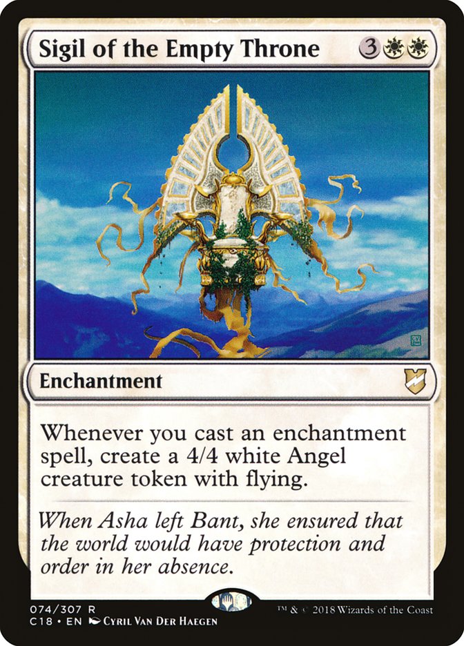 Sigil of the Empty Throne [Commander 2018] | Gamers Paradise