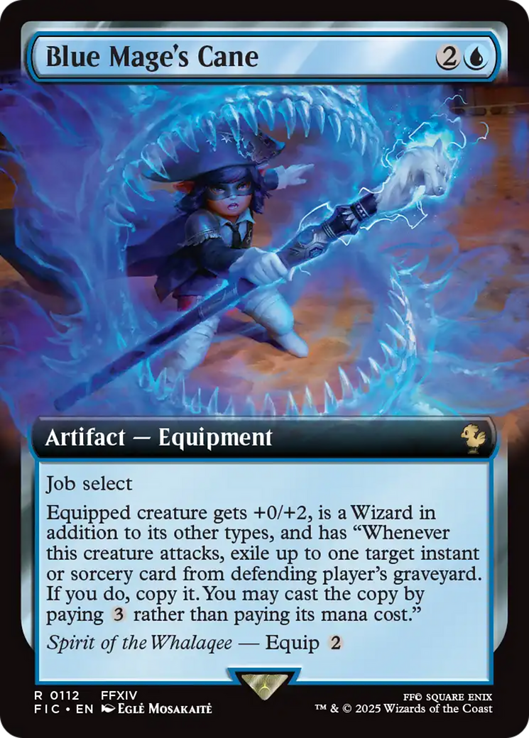 Blue Mage's Cane (Extended Art) [FINAL FANTASY Commander] | Gamers Paradise