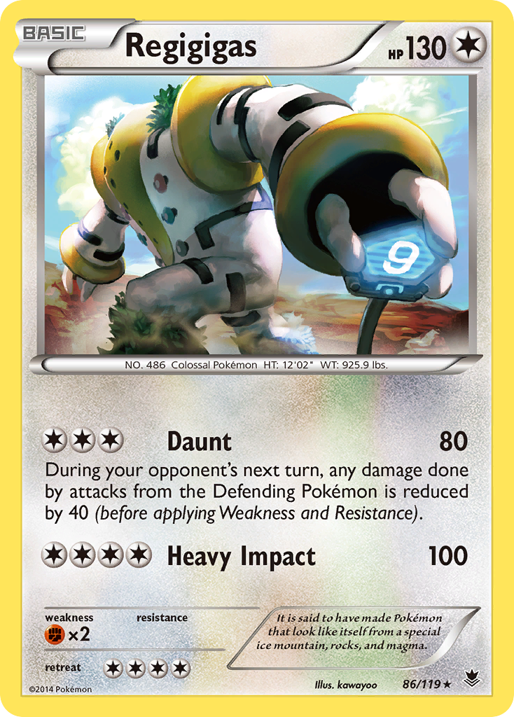 Regigigas (86/119) [XY: Phantom Forces] | Gamers Paradise