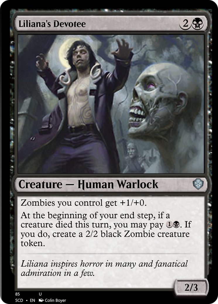 Liliana's Devotee [Starter Commander Decks] | Gamers Paradise