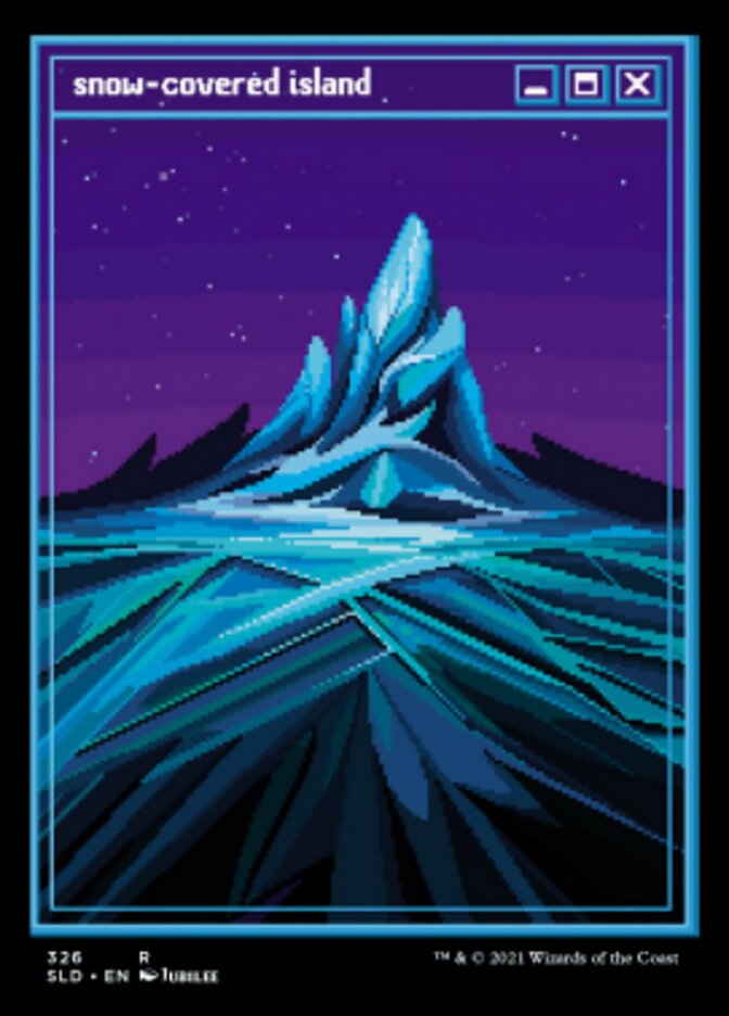 Snow-Covered Island (Foil Etched) [Secret Lair Drop Series] | Gamers Paradise