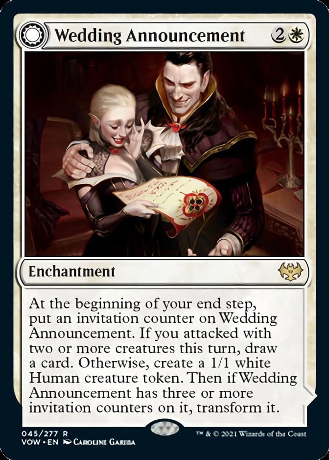 Wedding Announcement // Wedding Festivity [Innistrad: Crimson Vow] | Gamers Paradise