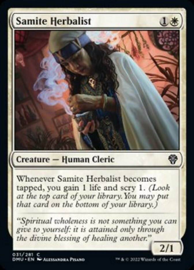 Samite Herbalist [Dominaria United] | Gamers Paradise