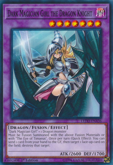 Dark Magician Girl the Dragon Knight [LEDD-ENA36] Common | Gamers Paradise