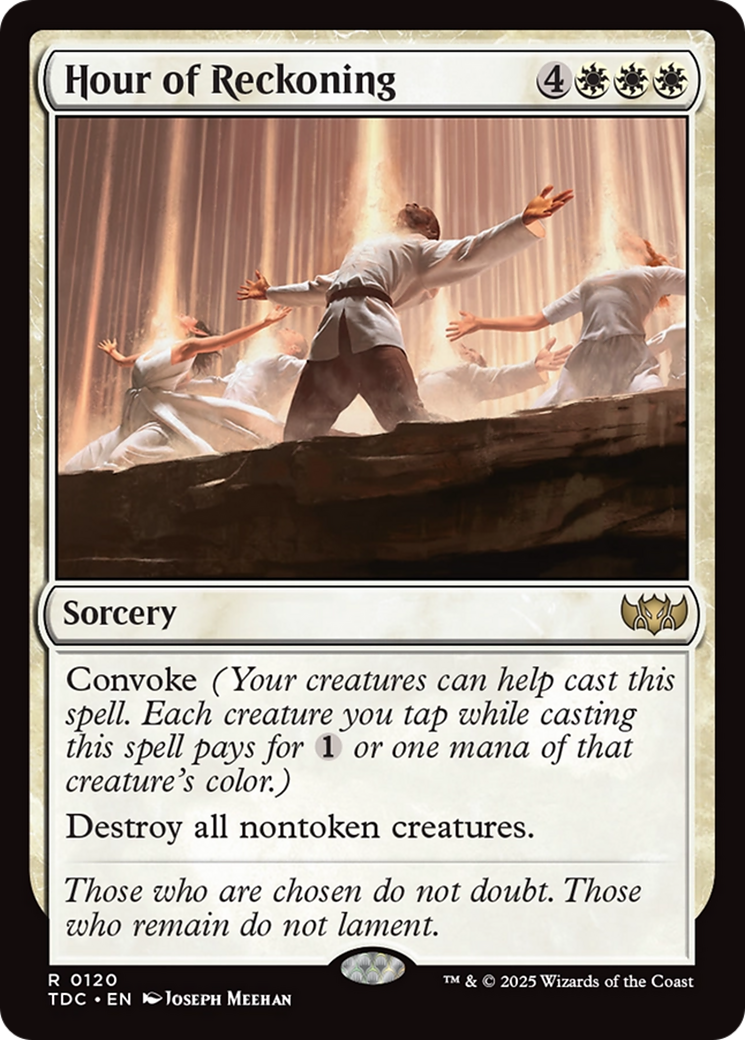 Hour of Reckoning [Tarkir: Dragonstorm Commander] | Gamers Paradise