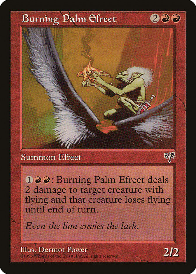 Burning Palm Efreet [Mirage] | Gamers Paradise
