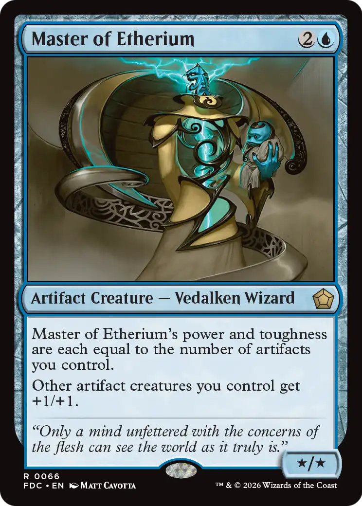 Master of Etherium [Foundations Commander] | Gamers Paradise