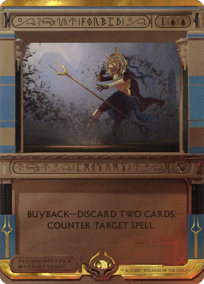 Forbid (Invocation) [Amonkhet Invocations] | Gamers Paradise
