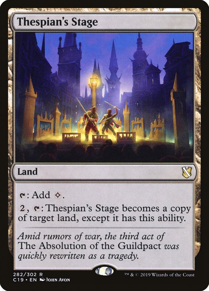 Thespian's Stage [Commander 2019] | Gamers Paradise