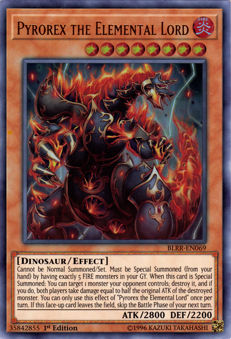 Pyrorex the Elemental Lord [BLRR-EN069] Ultra Rare | Gamers Paradise