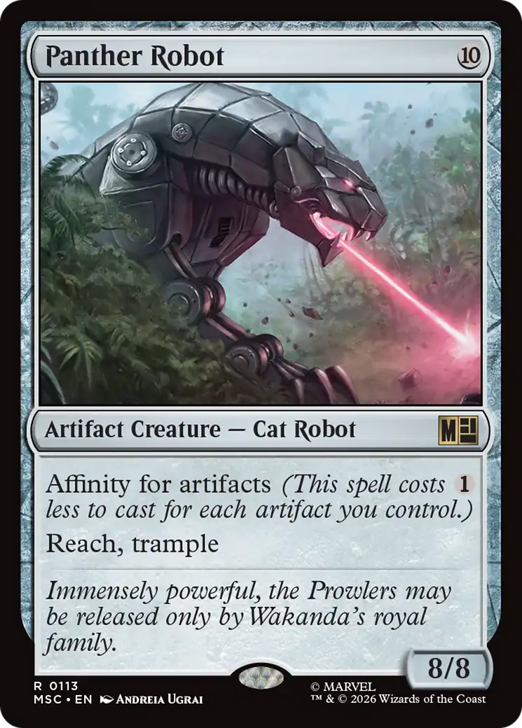 Panther Robot [Marvel Super Heroes Commander] | Gamers Paradise