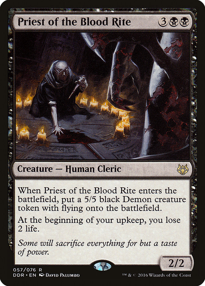 Priest of the Blood Rite [Duel Decks: Nissa vs. Ob Nixilis] | Gamers Paradise