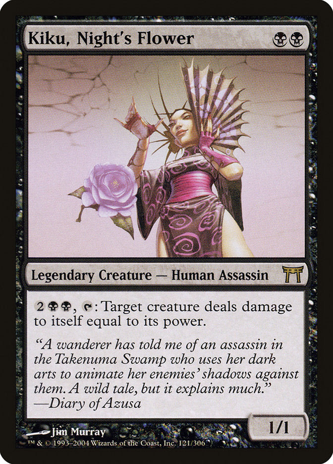 Kiku, Night's Flower [Champions of Kamigawa] | Gamers Paradise