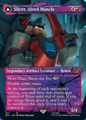 Slicer, Hired Muscle // Slicer, High-Speed Antagonist (Shattered Glass) [Transformers] | Gamers Paradise