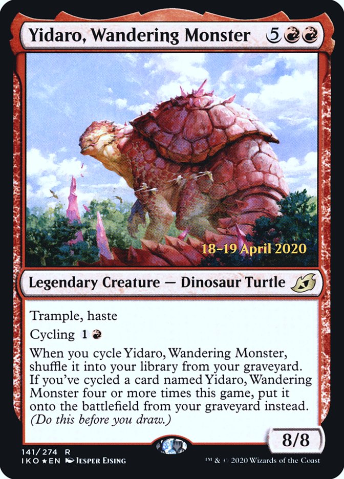 Yidaro, Wandering Monster [Ikoria: Lair of Behemoths Prerelease Promos] | Gamers Paradise