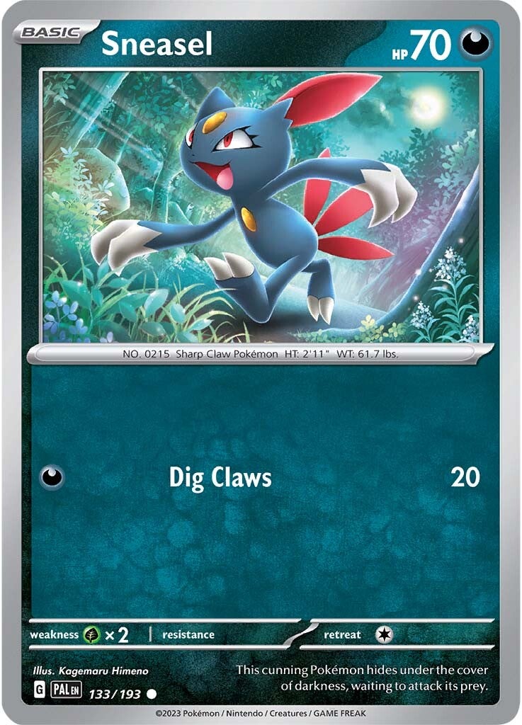 Sneasel (133/193) [Scarlet & Violet: Paldea Evolved] | Gamers Paradise