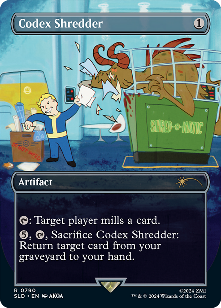 Codex Shredder (Rainbow Foil) [Secret Lair Drop Series] | Gamers Paradise