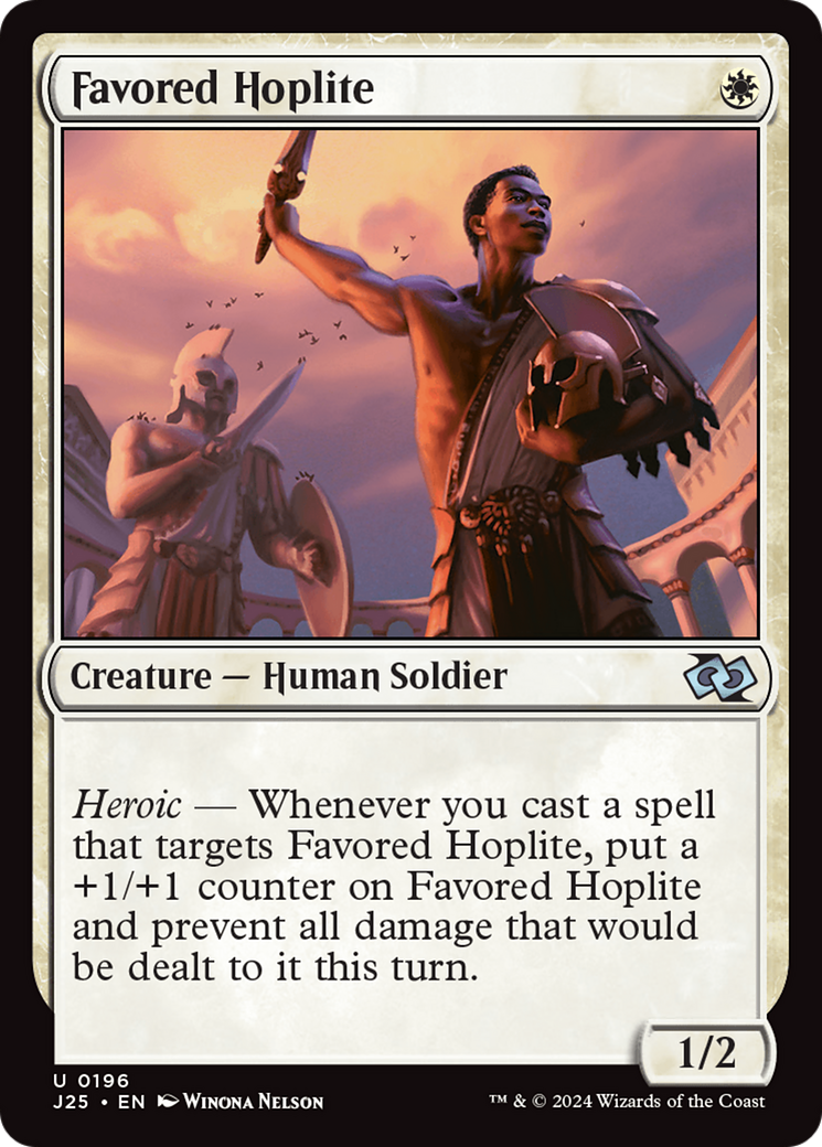 Favored Hoplite [Foundations Jumpstart] | Gamers Paradise