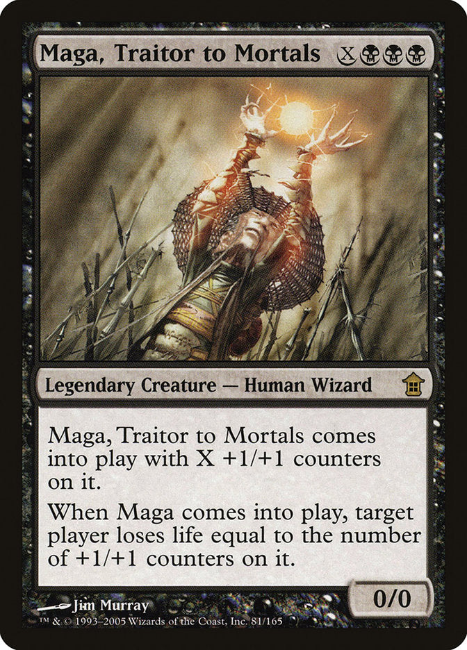 Maga, Traitor to Mortals [Saviors of Kamigawa] | Gamers Paradise