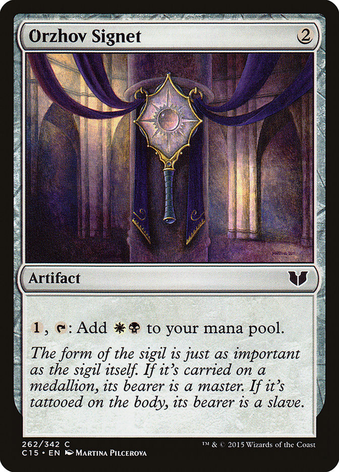 Orzhov Signet [Commander 2015] | Gamers Paradise