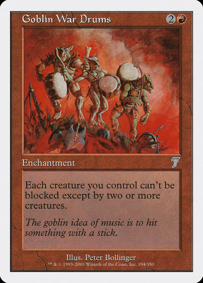 Goblin War Drums [Seventh Edition] | Gamers Paradise
