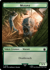 Soldier // Mutant Double-Sided Token [Doctor Who Tokens] | Gamers Paradise