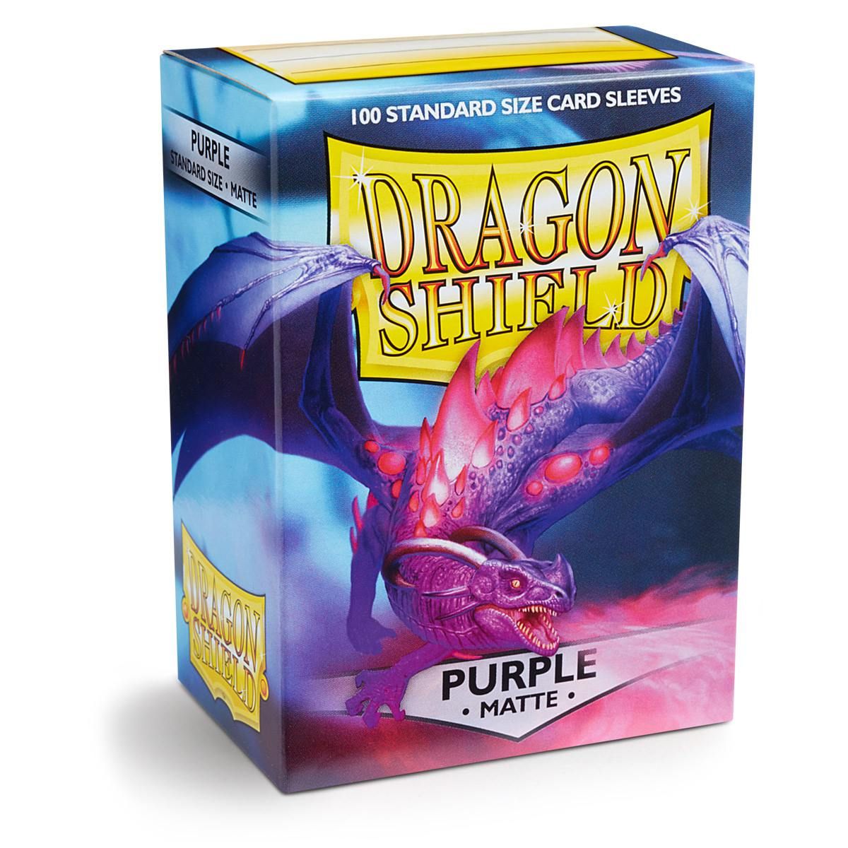 Dragon Shield: Standard 100ct Sleeves - Purple (Matte) | Gamers Paradise