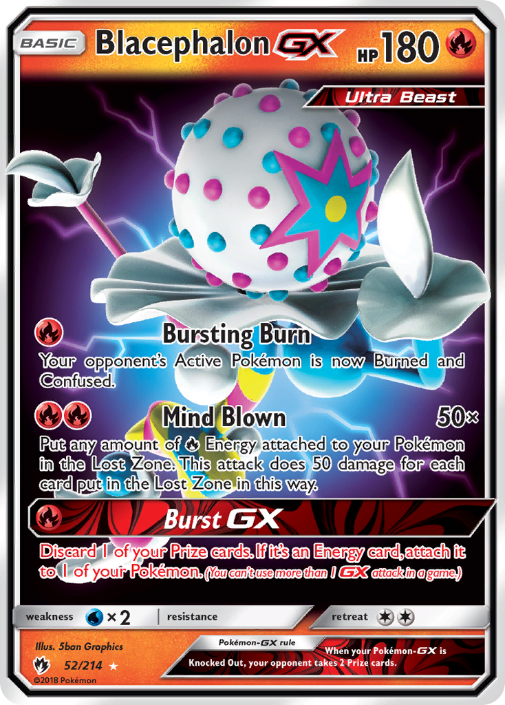 Blacephalon GX (52/214) [Sun & Moon: Lost Thunder] | Gamers Paradise