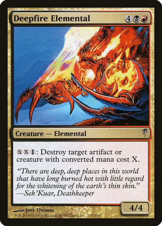Deepfire Elemental [Coldsnap] | Gamers Paradise
