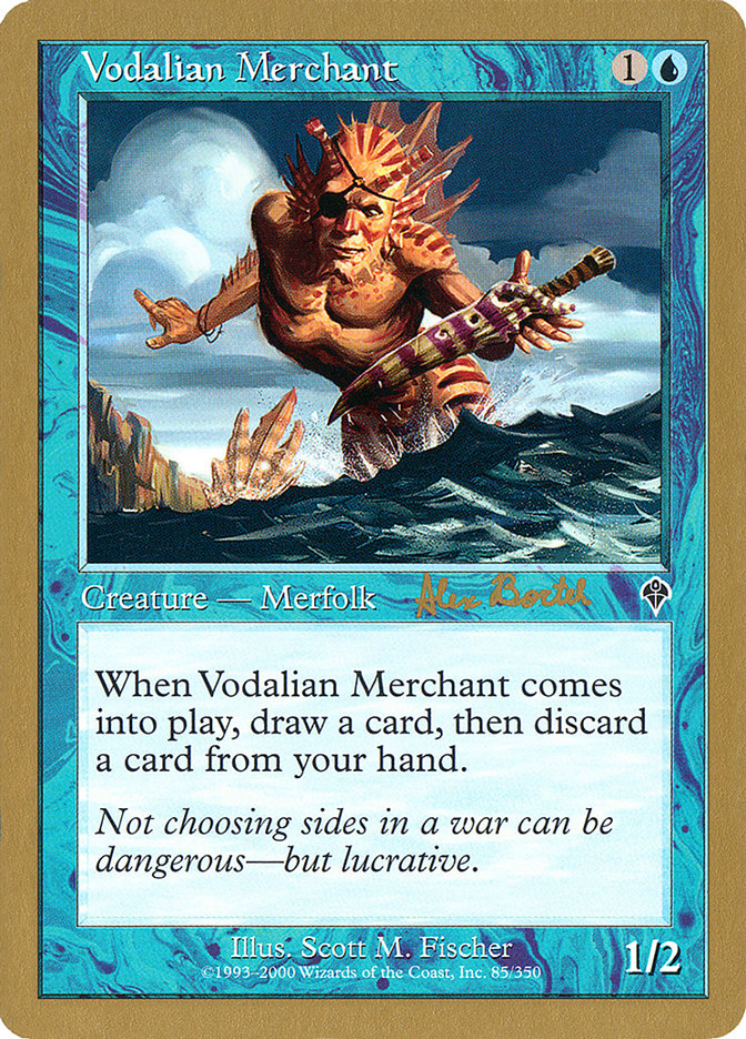 Vodalian Merchant (Alex Borteh) [World Championship Decks 2001] | Gamers Paradise