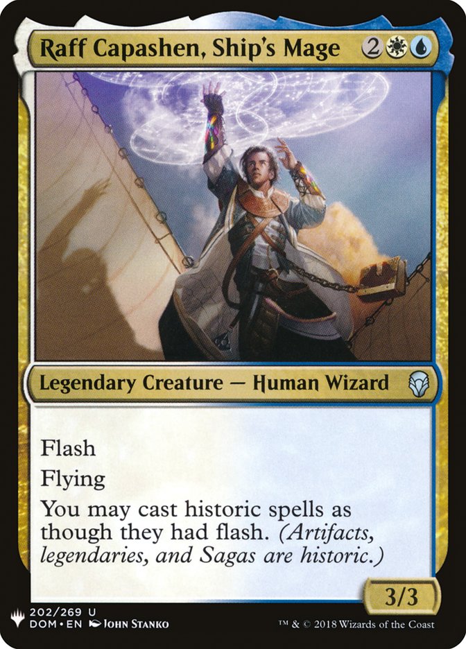 Raff Capashen, Ship's Mage [Mystery Booster] | Gamers Paradise