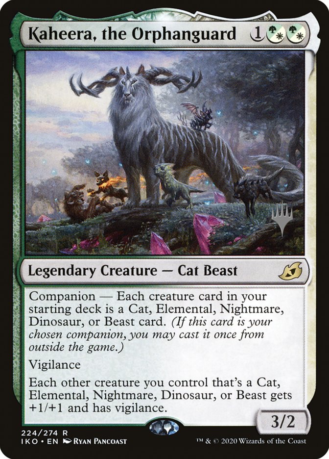 Kaheera, the Orphanguard (Promo Pack) [Ikoria: Lair of Behemoths Promos] | Gamers Paradise