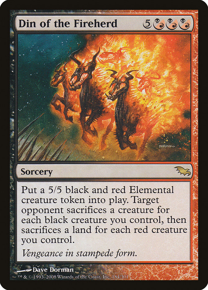 Din of the Fireherd [Shadowmoor] | Gamers Paradise