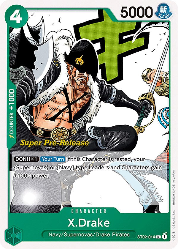 X.Drake [Super Pre-Release Starter Deck: Worst Generation] | Gamers Paradise