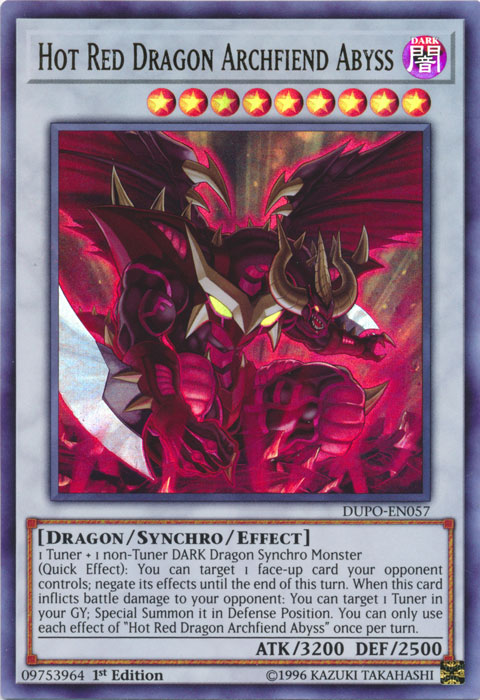 Hot Red Dragon Archfiend Abyss [DUPO-EN057] Ultra Rare | Gamers Paradise