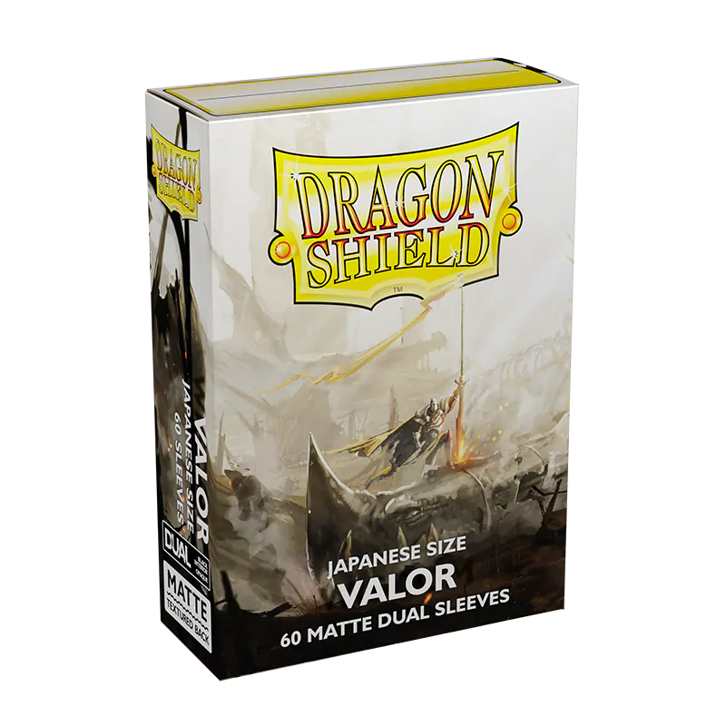 Dragon Shield: Japanese Size 60ct Sleeves - Valor (Dual Matte) | Gamers Paradise