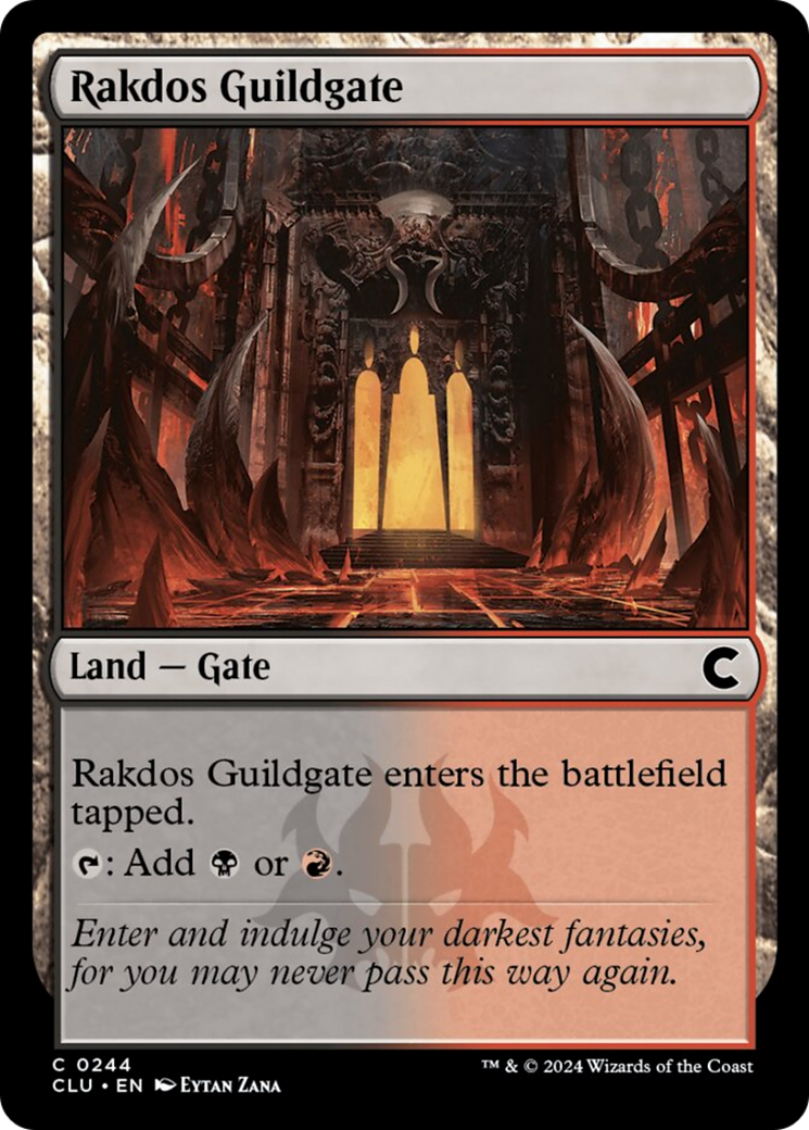 Rakdos Guildgate [Ravnica: Clue Edition] | Gamers Paradise