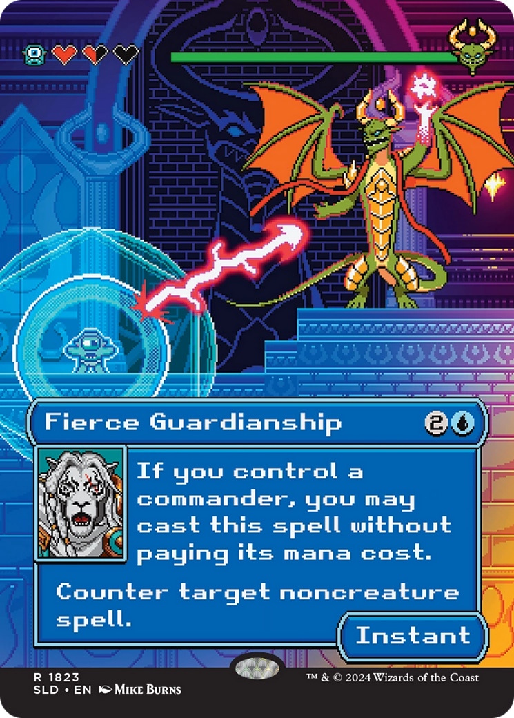 Fierce Guardianship (Rainbow Foil) [Secret Lair Drop Series] | Gamers Paradise