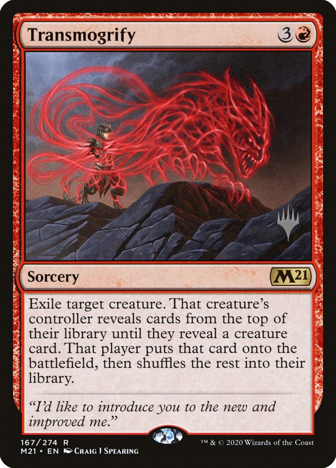 Transmogrify (Promo Pack) [Core Set 2021 Promos] | Gamers Paradise