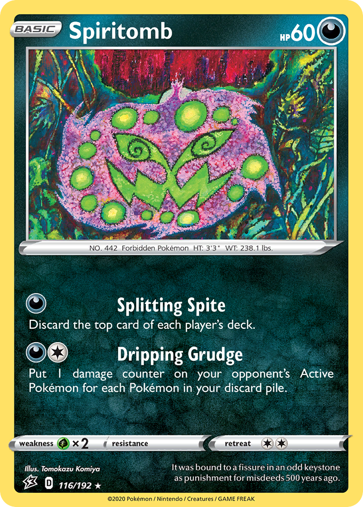 Spiritomb (116/192) [Sword & Shield: Rebel Clash] | Gamers Paradise