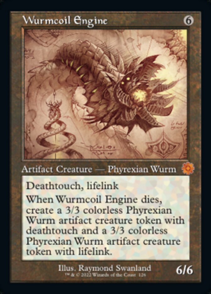 Wurmcoil Engine (Retro Schematic) [The Brothers' War Retro Artifacts] | Gamers Paradise