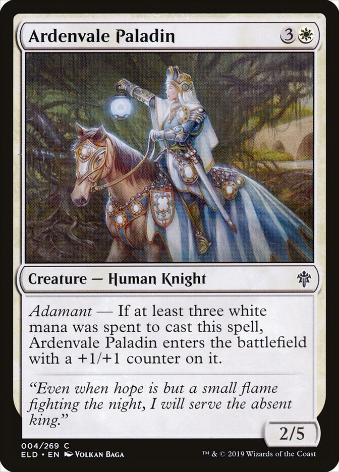 Ardenvale Paladin [Throne of Eldraine] | Gamers Paradise