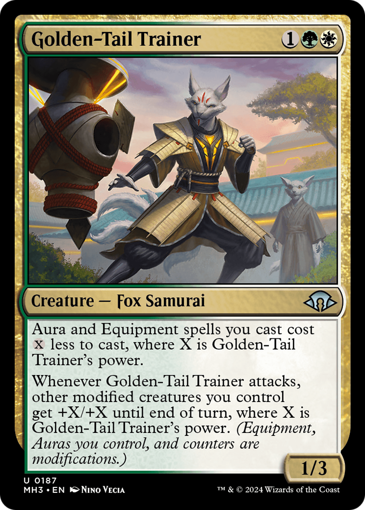 Golden-Tail Trainer [Modern Horizons 3] | Gamers Paradise