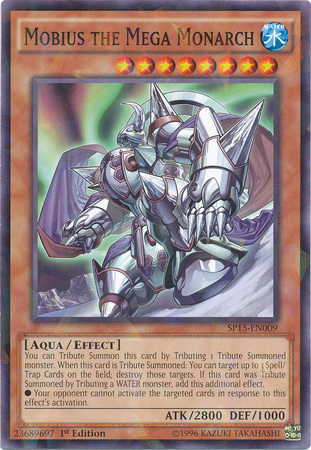 Mobius the Mega Monarch [SP15-EN009] Shatterfoil Rare | Gamers Paradise