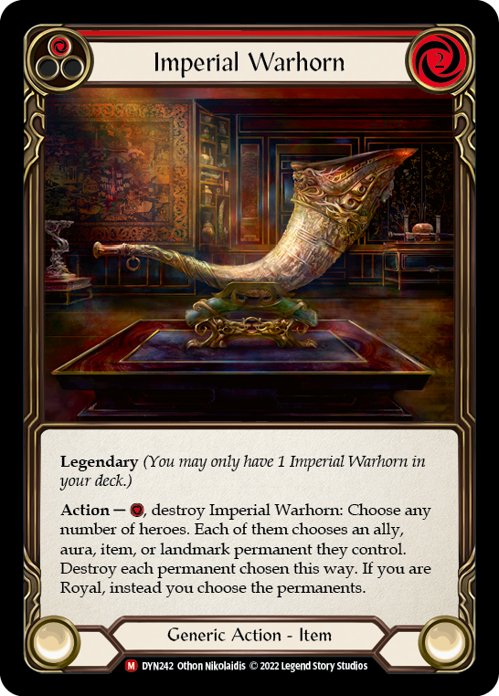 Imperial Warhorn [DYN242] (Dynasty) | Gamers Paradise
