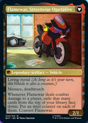 Flamewar, Brash Veteran // Flamewar, Streetwise Operative [Transformers] | Gamers Paradise